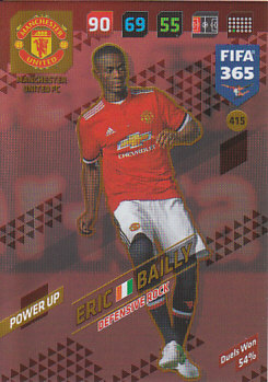 Eric Bailly Manchester United 2018 FIFA 365 Defensive Rock #415